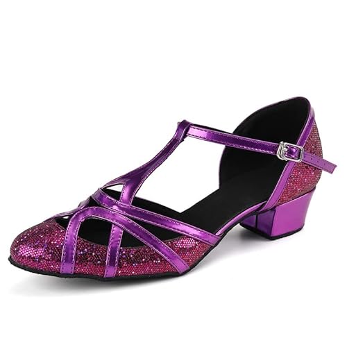 JUODVMP Frauen Latin Salsa Tanzschuhe Geschlossener Zeh Moderner Tango Cha-cha Gesellschaftstanzschuhe Hochzeitsfeier 3 cm Absatz Modell 070-C,38 EU JUODVMP Frauen Latin Salsa Tanzschuhe Geschlossener Zeh Moderner Tango Cha-cha Gesellschaftstanzschuhe Hochzeitsfeier 3 cm Absatz Modell 070-C,38 EU von JUODVMP