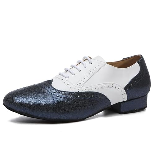 JUODVMP Herren Mode Latein Gesellschaft Tango Salsa Samba Ballsaal Latein Modern Tanzschuhe Modell L496, 44 EU von JUODVMP