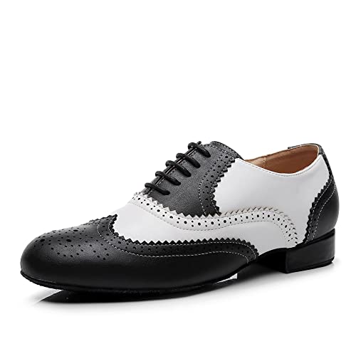 JUODVMP Herren Standard Tanzschuhe Klassisches Design Smart Traditionelles Design für Tänzer Modell 9011,40 EU von JUODVMP