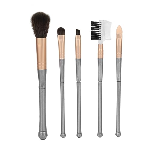 5-teiliges Make-up-Pinsel-Set, dauerhafte Wimpern, Lidschatten, Augenbrauen, Kosmetikpinsel, Werkzeug-Set, weiche synthetische Lidschatten, Mischpinsel-Set für makelloses Make-up von JUOPZKENN