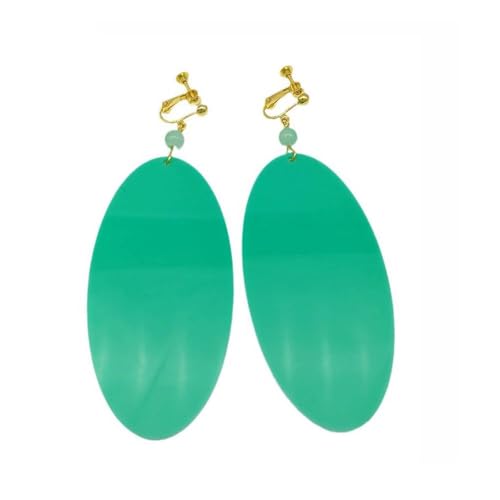 Dan Da Dang Ohrringe Dan Da Dang AyaseMomo Cosplay Accessories Earring Grünes Acryl Ohrstecker Schmuck Anime Dandadans Figur Merch von JUSONGKWCP