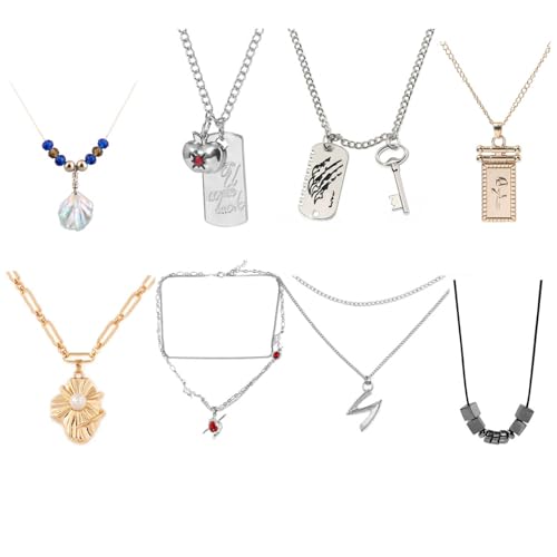 JUSONGKWCP 8 Love Deepspace Halskette Spiel Figur Cosplay Necklace Accessories Mode Anhänger Jewelry JUSONGKWCP 8 Love Deepspace Halskette Spiel Figur Cosplay Necklace Accessories Mode Anhänger Jewelry von JUSONGKWCP