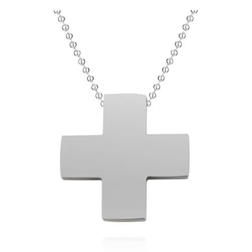 JUSONGKWCP Neon Genesis Evangelions Fadenkreuz Halskette Anime Figur Misatos Cosplay Necklace Accessories EVA-Anime Fadenkreuz Metall Anhänger Jewelry von JUSONGKWCP