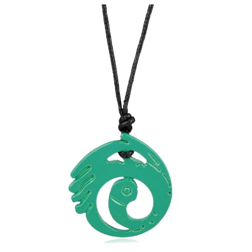 JUSONGKWCP TomRaiders Halskette Spiel Figur LaraCroft Cosplay Necklace Accessories TomRaiders Anhänger Jewelry von JUSONGKWCP