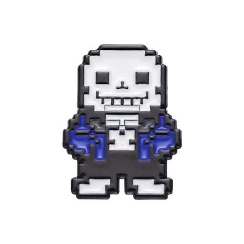 Under Tale Badge Pins Game Figur Sans Papyrus Frisk Flowey Niedlich Abzeichen Under Tale Sans Cosplay Accessories (Mehrfarbig-5) von JUSONGKWCP