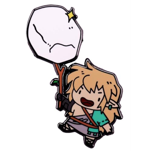 Zelds Echoes Wisdom Link Abzeichen Game Zelds Figur Link Niedlich Badge Pins Tears Kingdom Link Cosplay Accessories von JUSONGKWCP