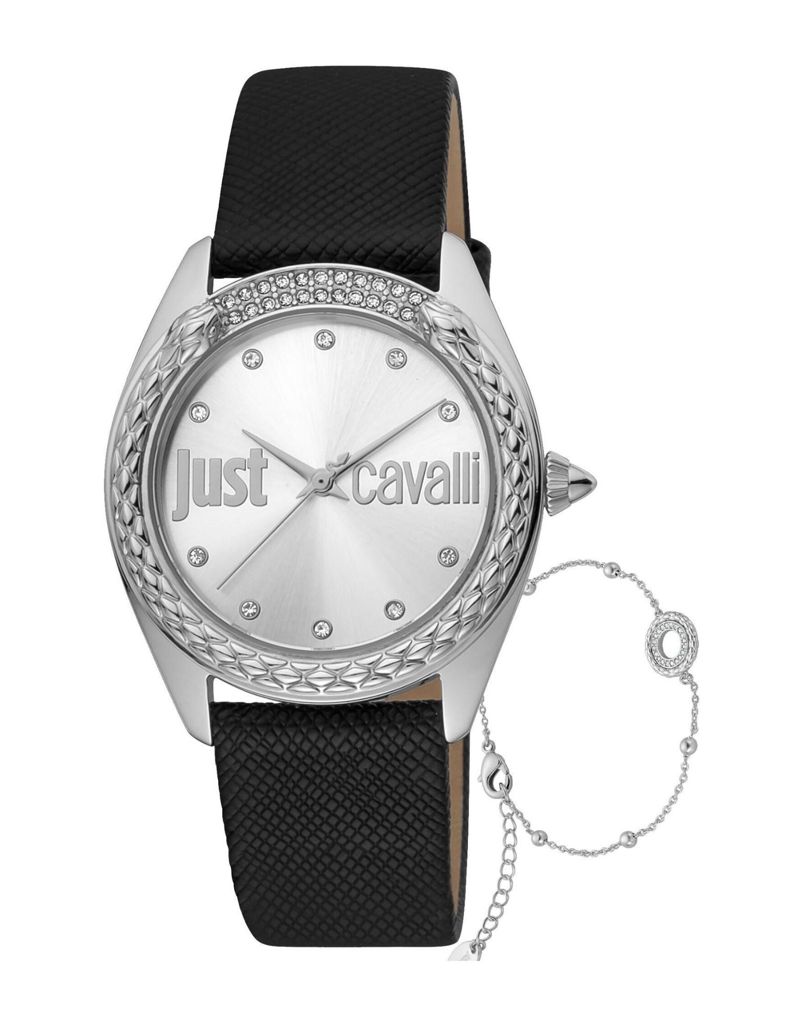 JUST CAVALLI Armbanduhr Damen Grau von JUST CAVALLI