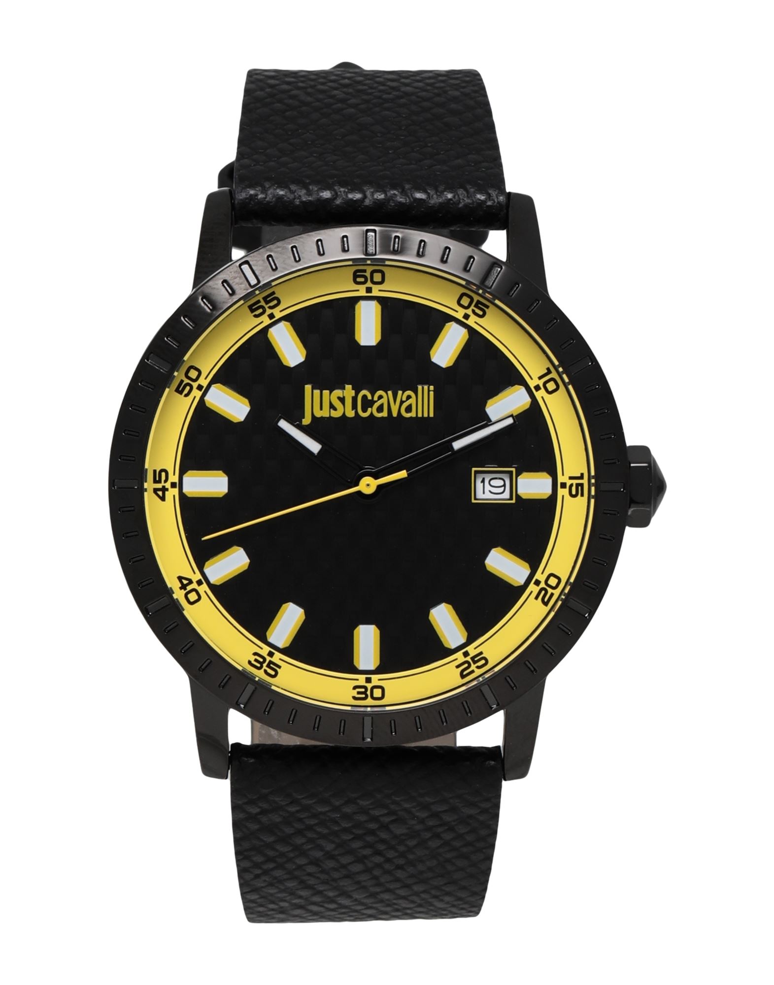 JUST CAVALLI Armbanduhr Herren Schwarz von JUST CAVALLI