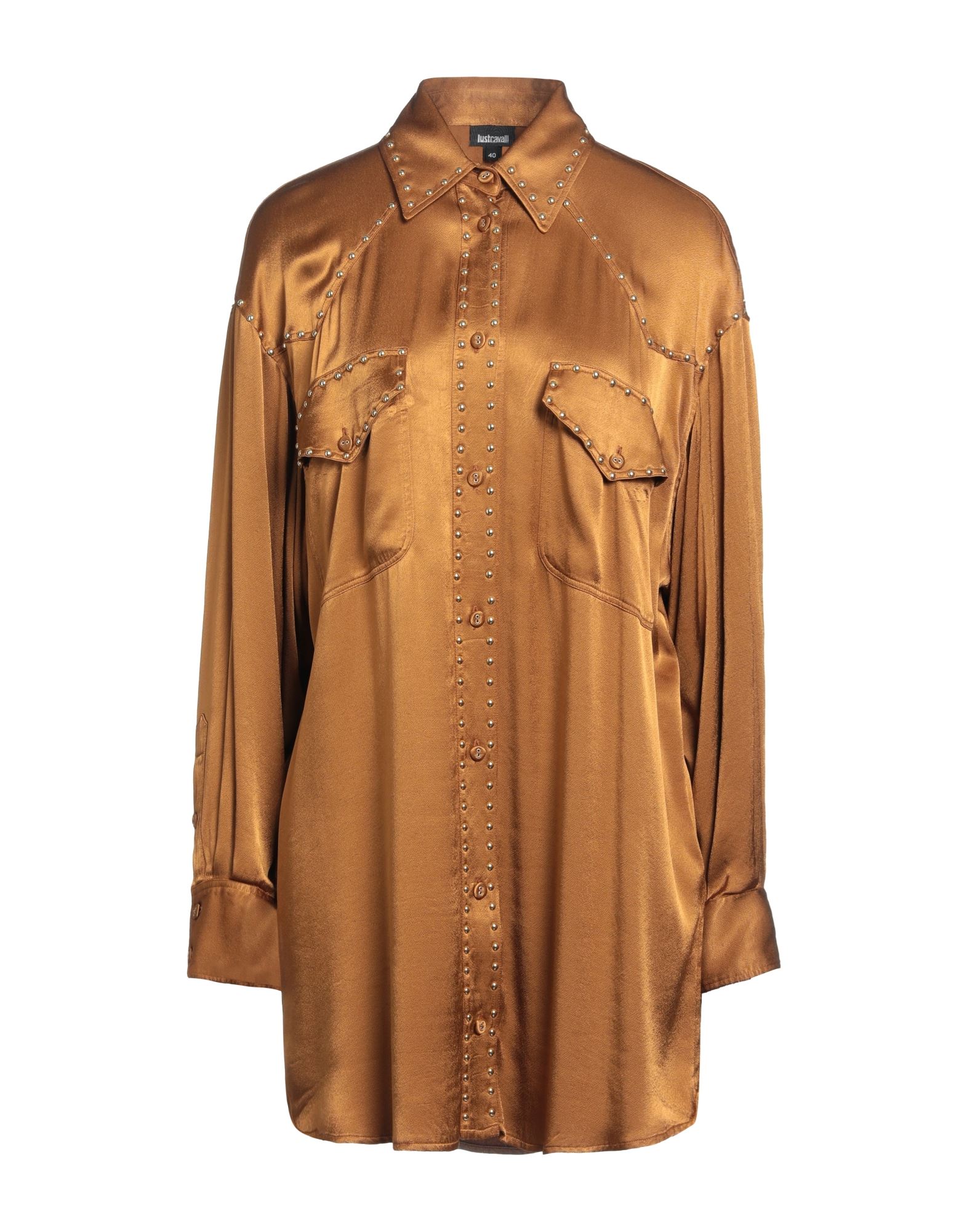 JUST CAVALLI Hemd Damen Kamel von JUST CAVALLI