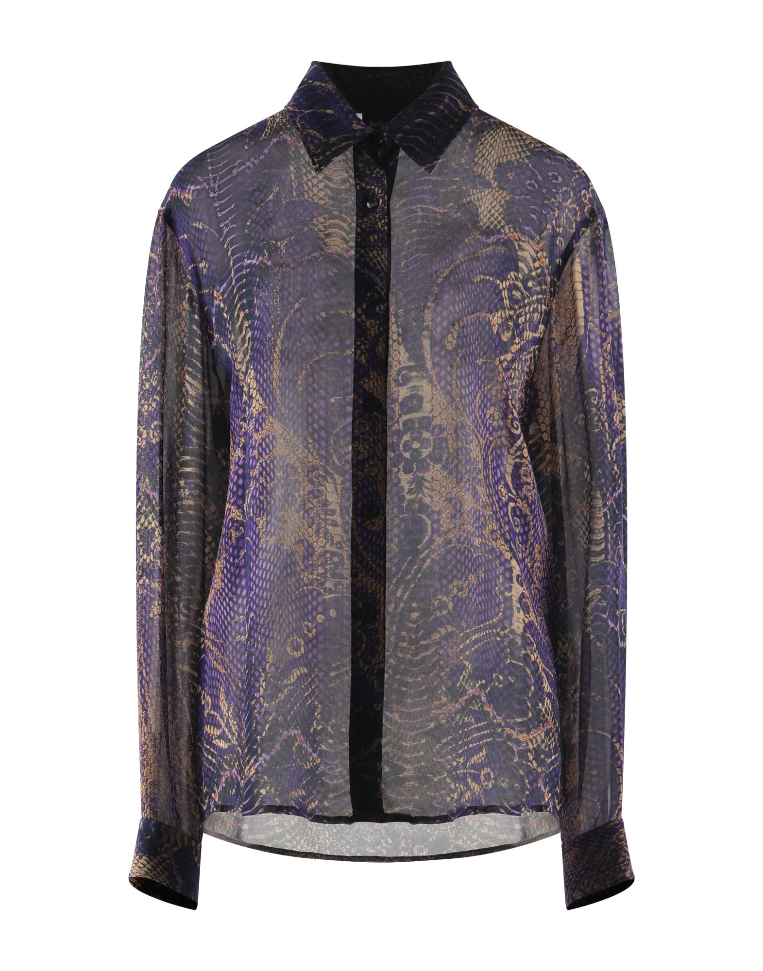 JUST CAVALLI Hemd Damen Violett von JUST CAVALLI