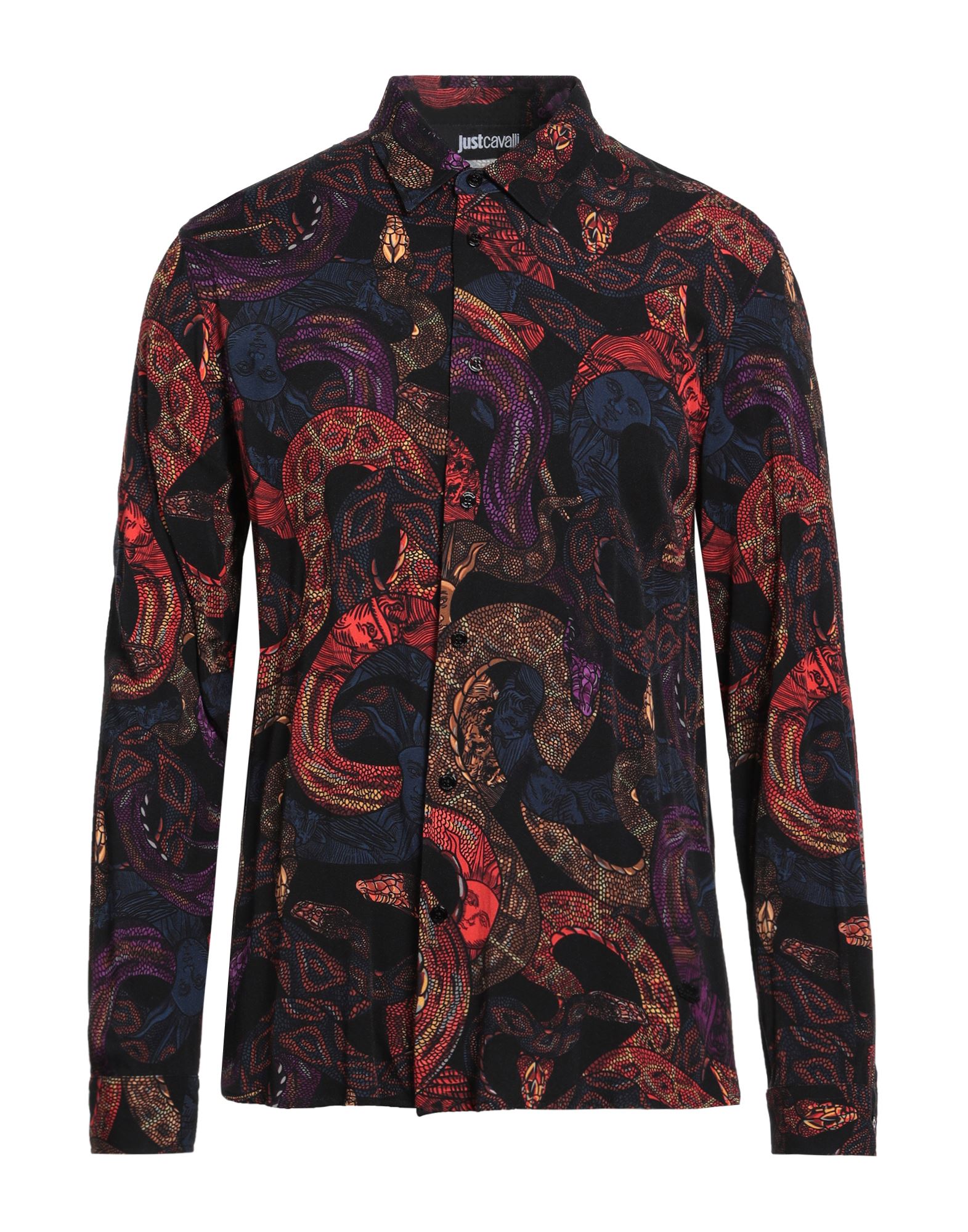 JUST CAVALLI Hemd Herren Schwarz von JUST CAVALLI