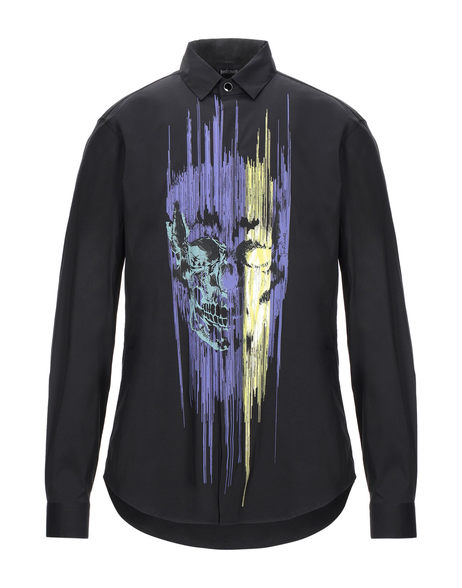 JUST CAVALLI Hemd Herren Schwarz von JUST CAVALLI