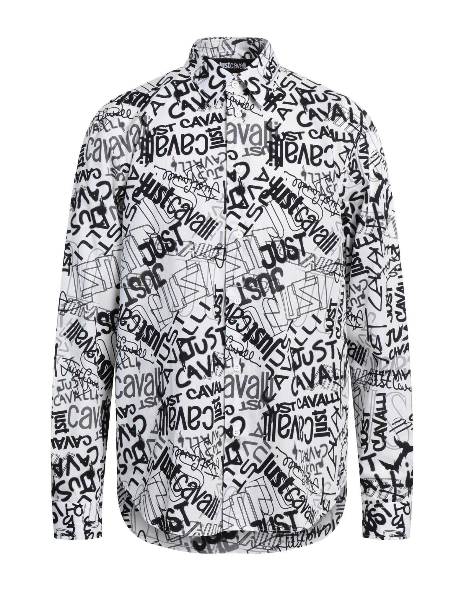 JUST CAVALLI Hemd Herren Weiß JUST CAVALLI Hemd Herren Weiß von JUST CAVALLI