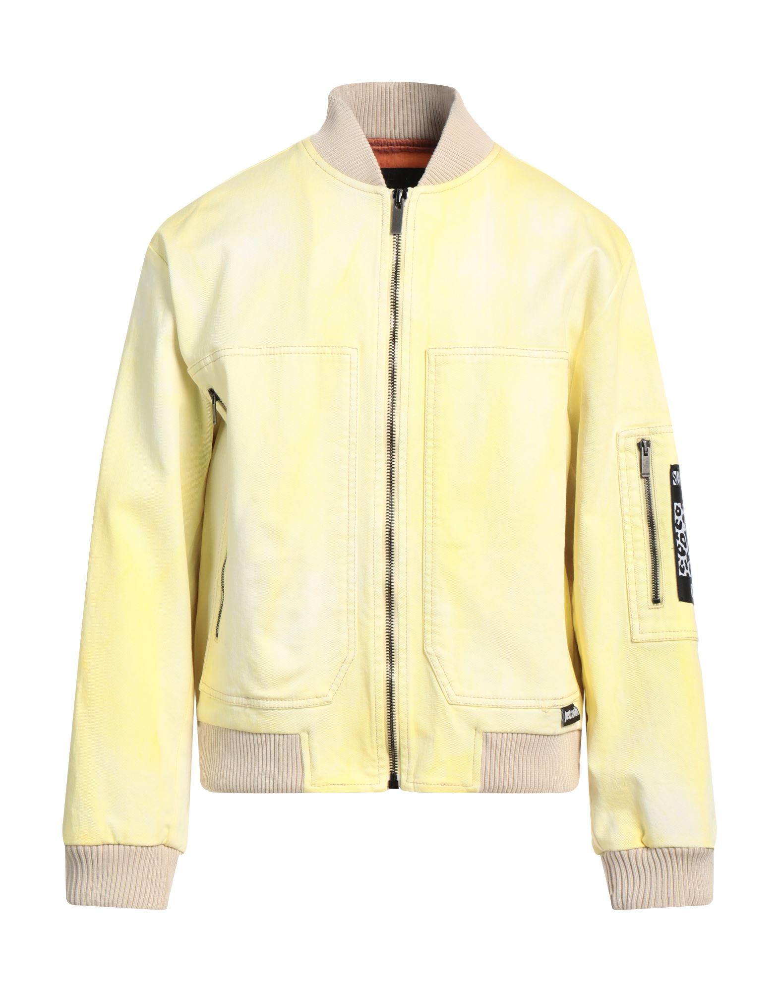 JUST CAVALLI Jacke & Anorak Herren Hellgelb von JUST CAVALLI