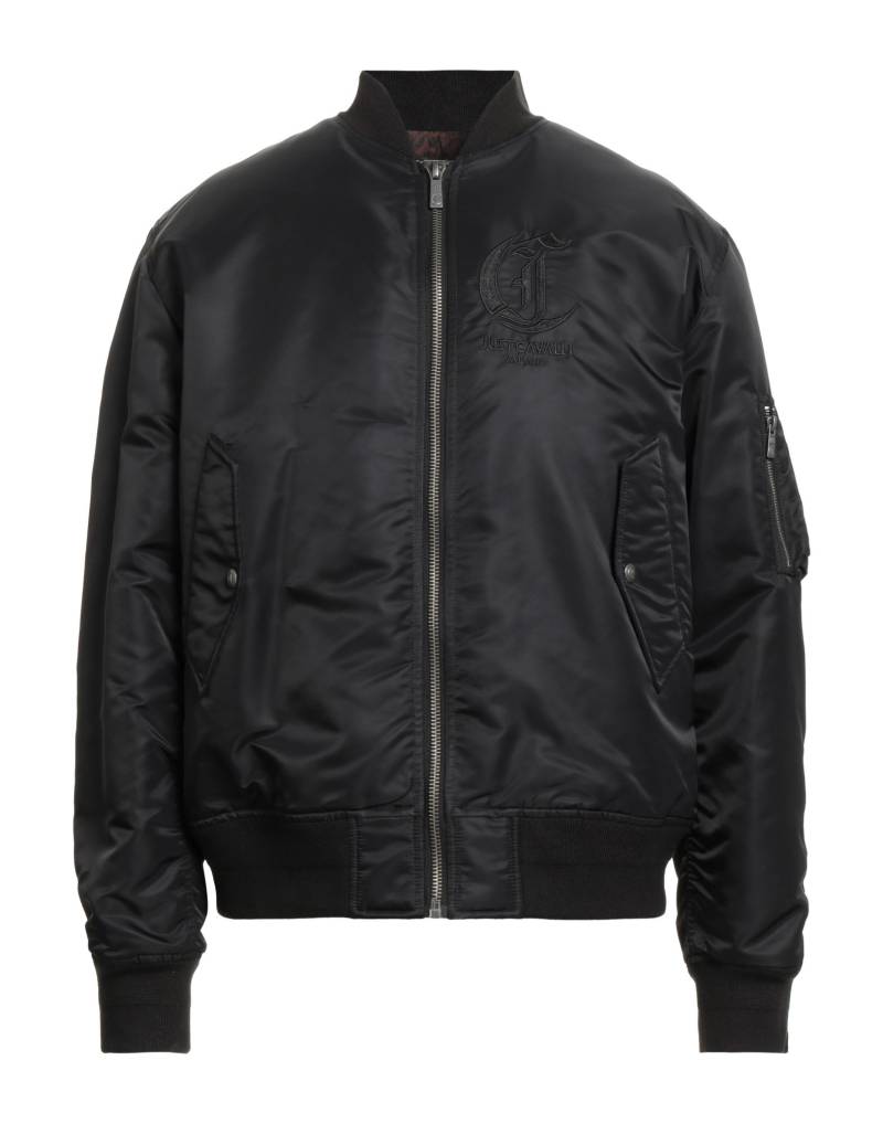 JUST CAVALLI Jacke & Anorak Herren Schwarz von JUST CAVALLI