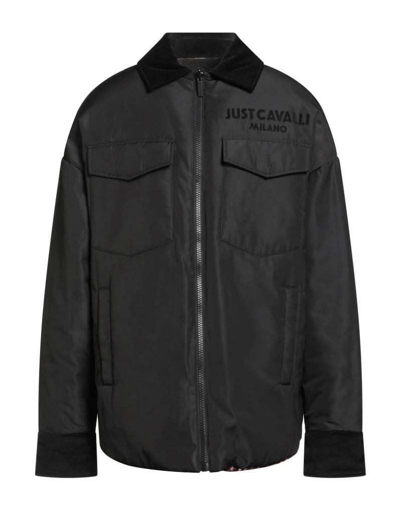 JUST CAVALLI Jacke & Anorak Herren Schwarz von JUST CAVALLI