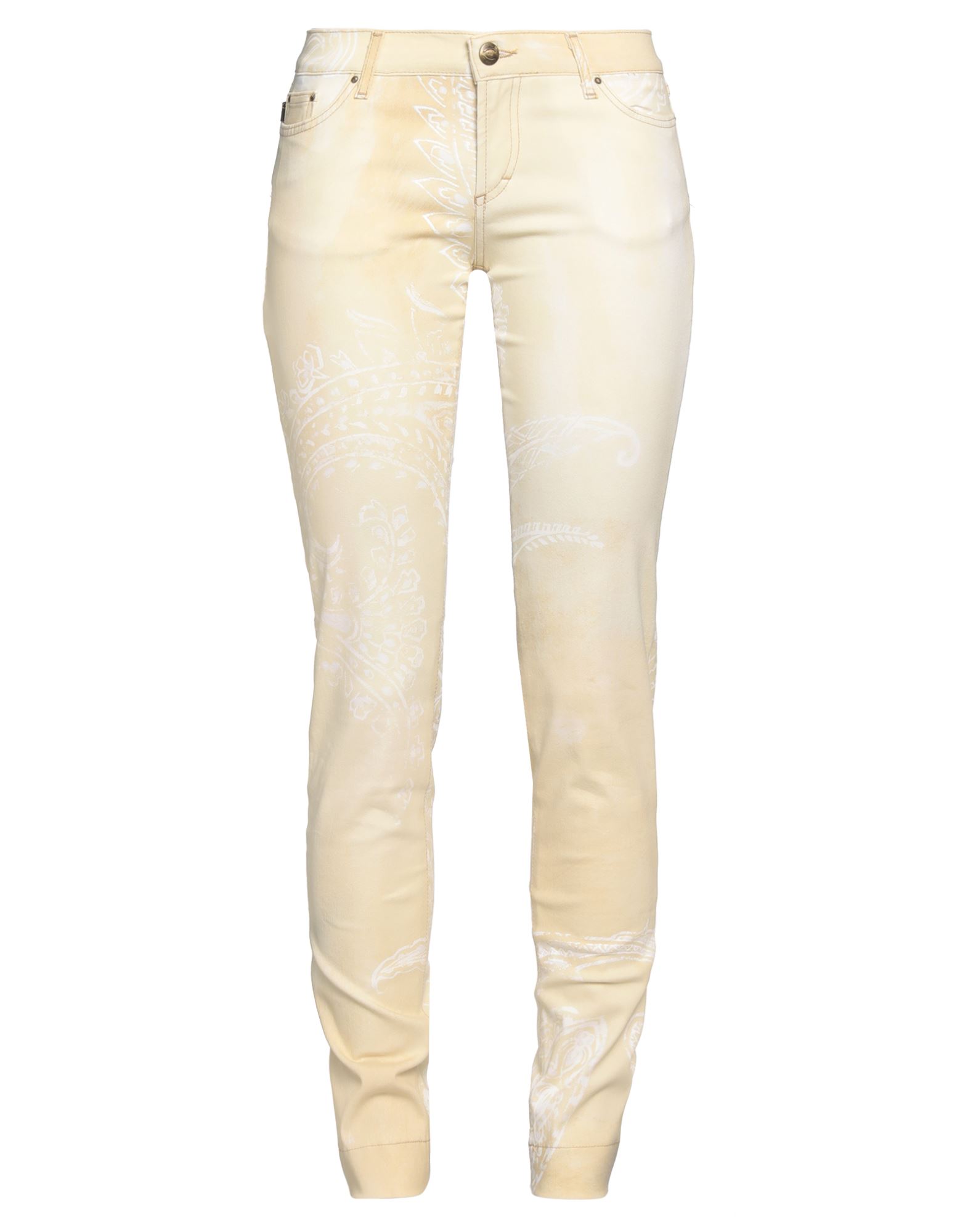 JUST CAVALLI Jeanshose Damen Hellgelb von JUST CAVALLI