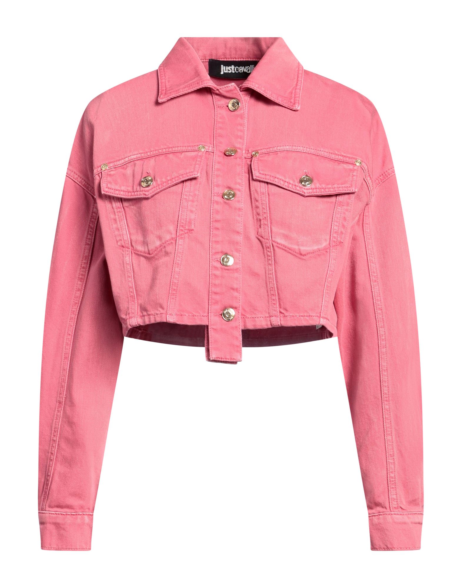 JUST CAVALLI Jeansjacke/-mantel Damen Magenta von JUST CAVALLI