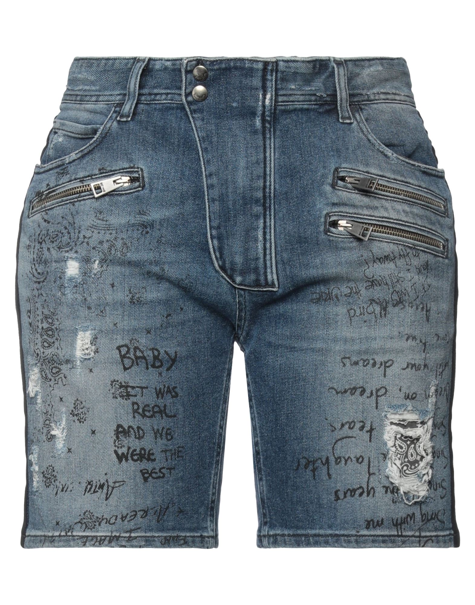 JUST CAVALLI Jeansshorts Damen Blau von JUST CAVALLI