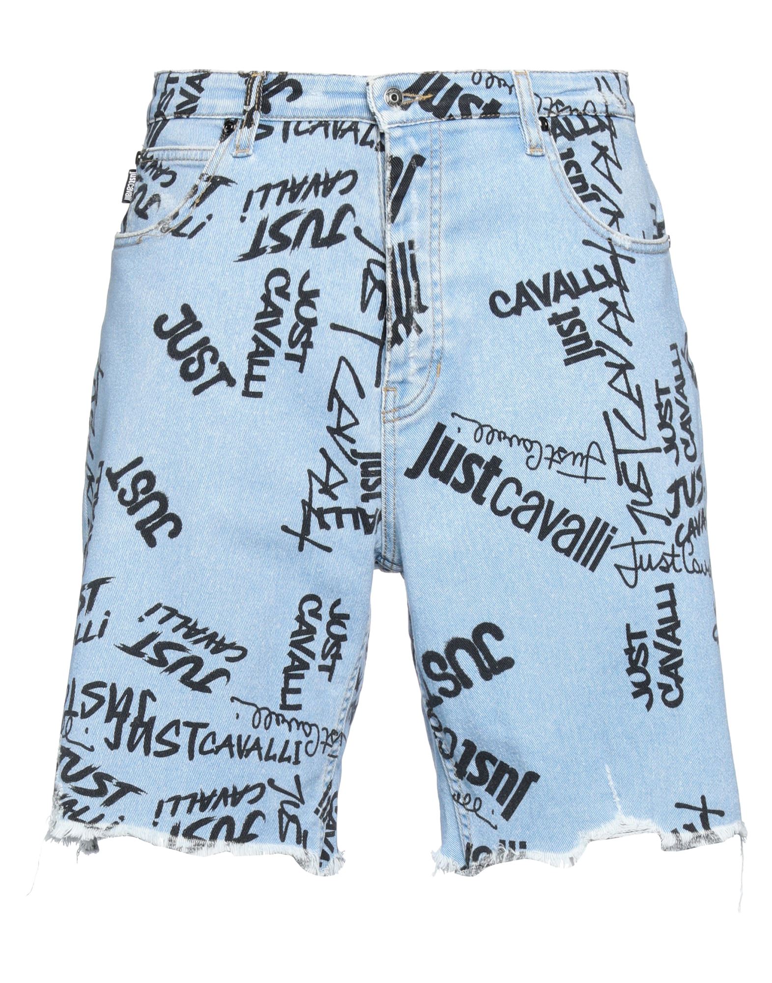 JUST CAVALLI Jeansshorts Herren Blau von JUST CAVALLI