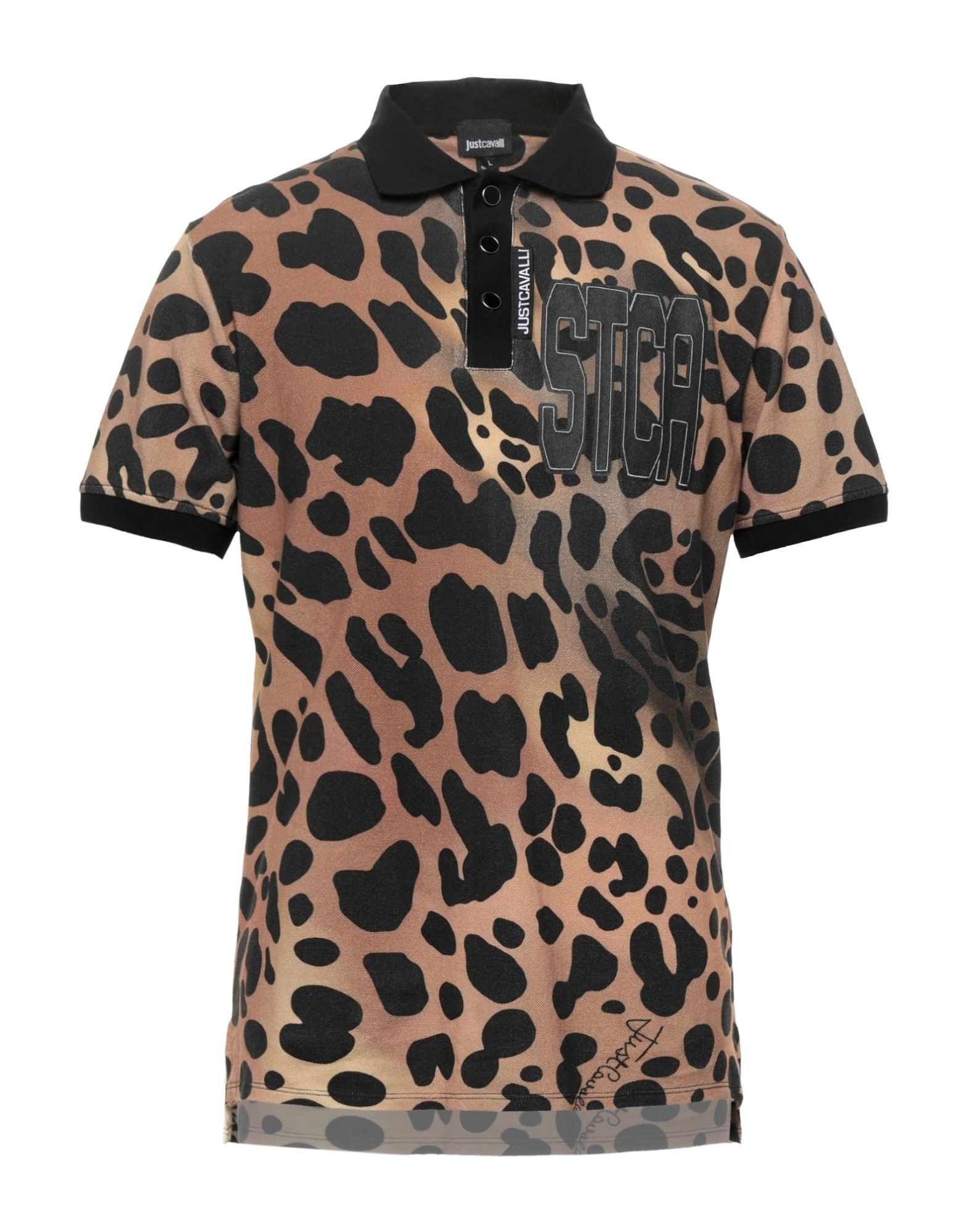 JUST CAVALLI Poloshirt Herren Braun von JUST CAVALLI