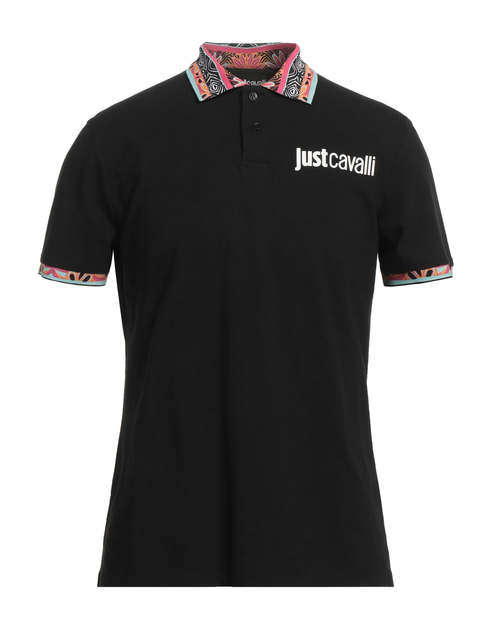 JUST CAVALLI Poloshirt Herren Schwarz von JUST CAVALLI