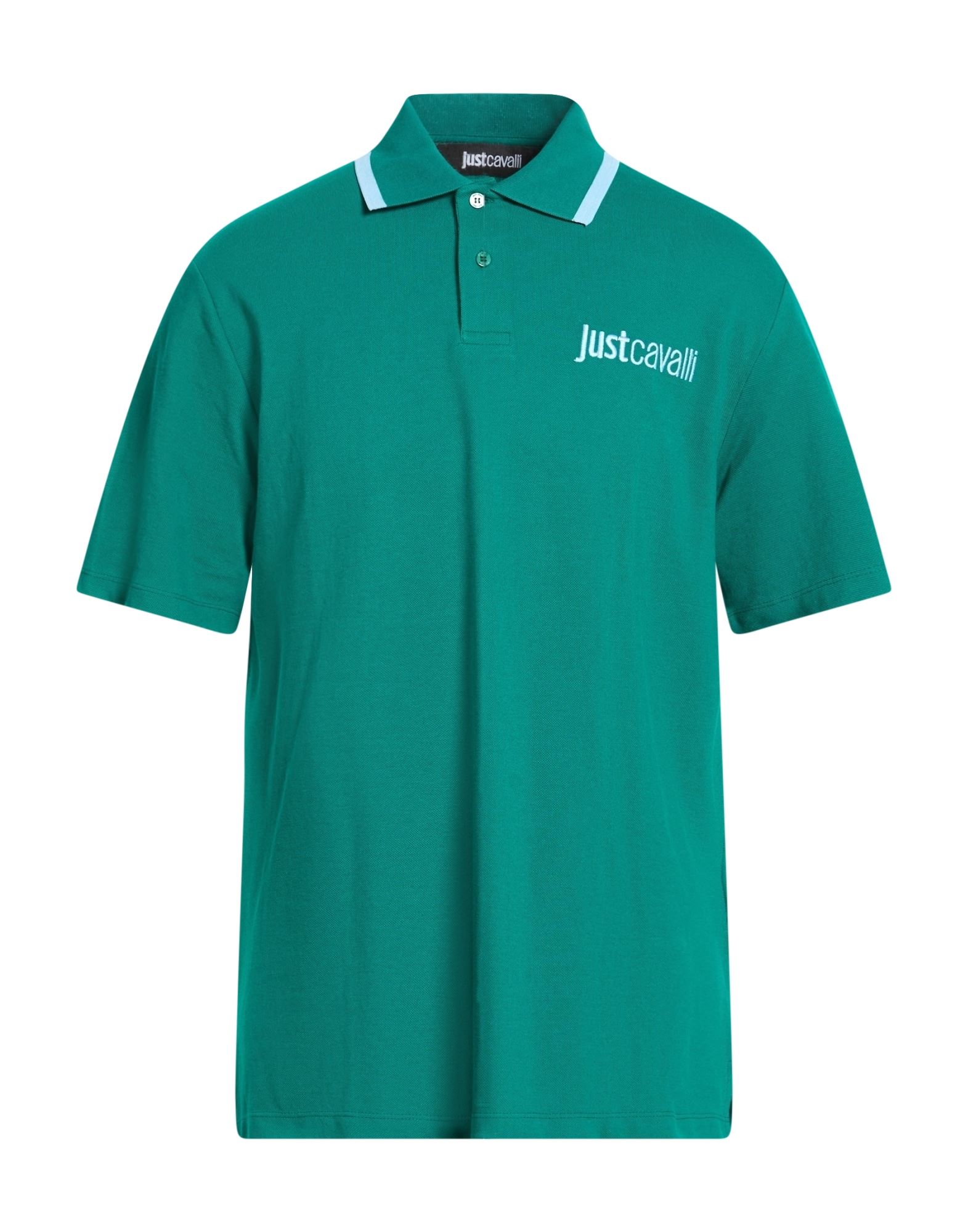 JUST CAVALLI Poloshirt Herren Smaragdgrün von JUST CAVALLI