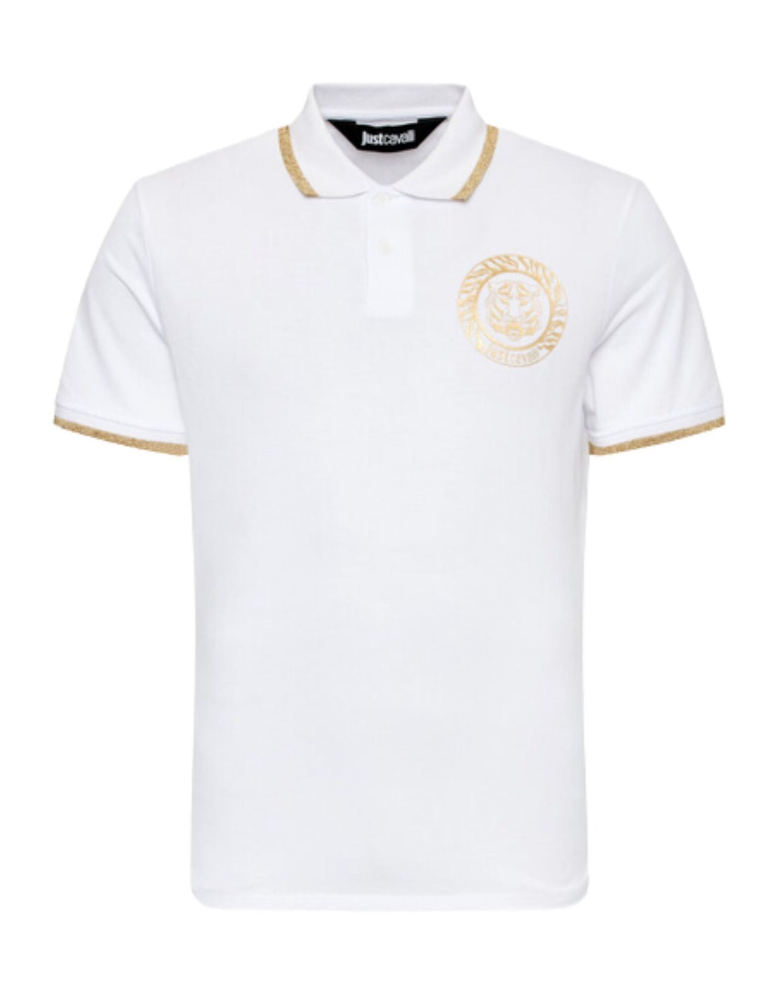 JUST CAVALLI Poloshirt Herren Weiß von JUST CAVALLI