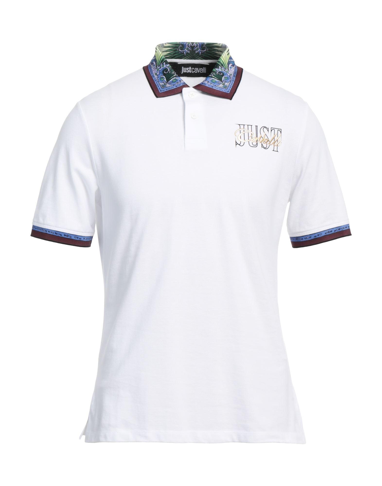 JUST CAVALLI Poloshirt Herren Weiß von JUST CAVALLI