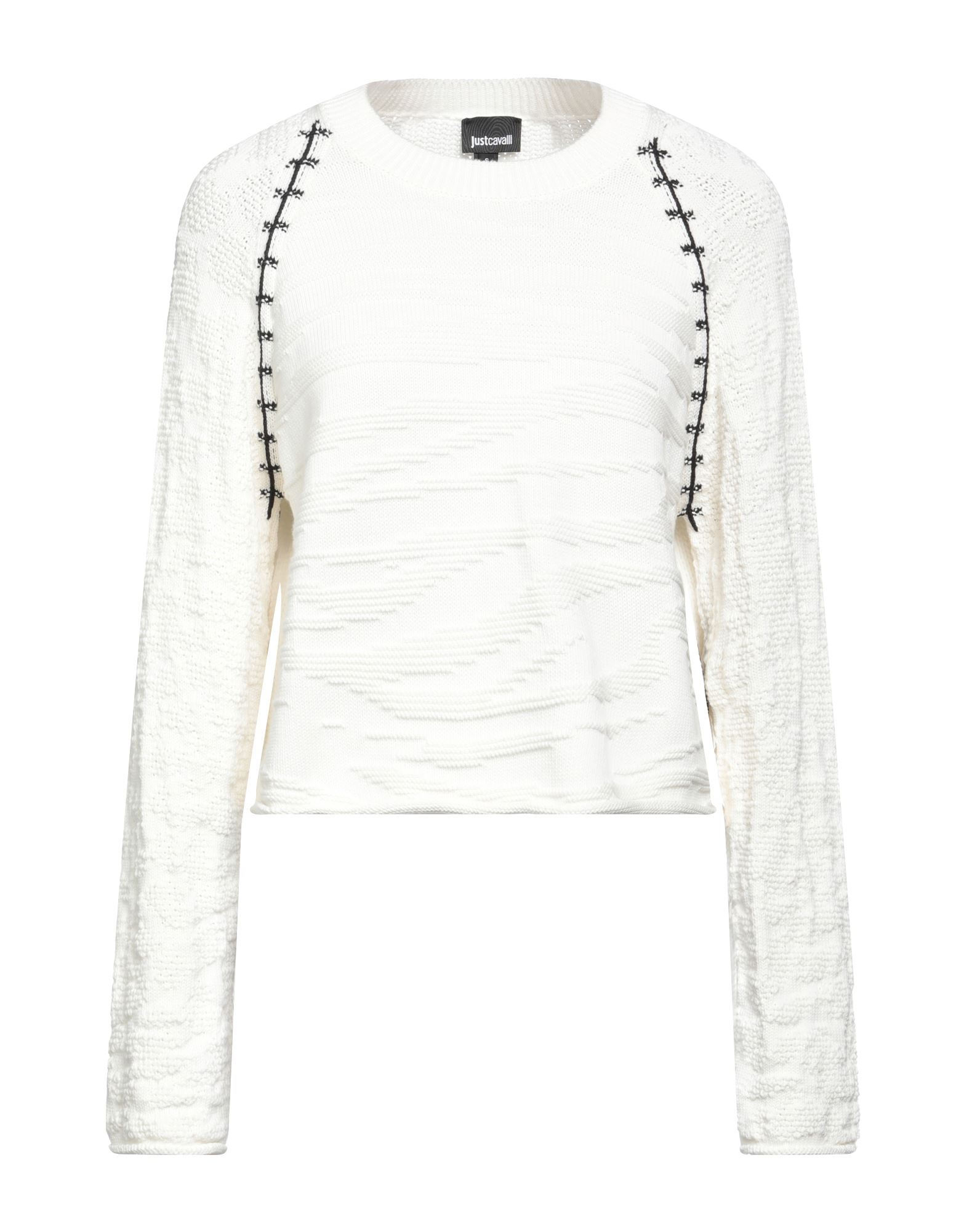 JUST CAVALLI Pullover Damen Weiß von JUST CAVALLI