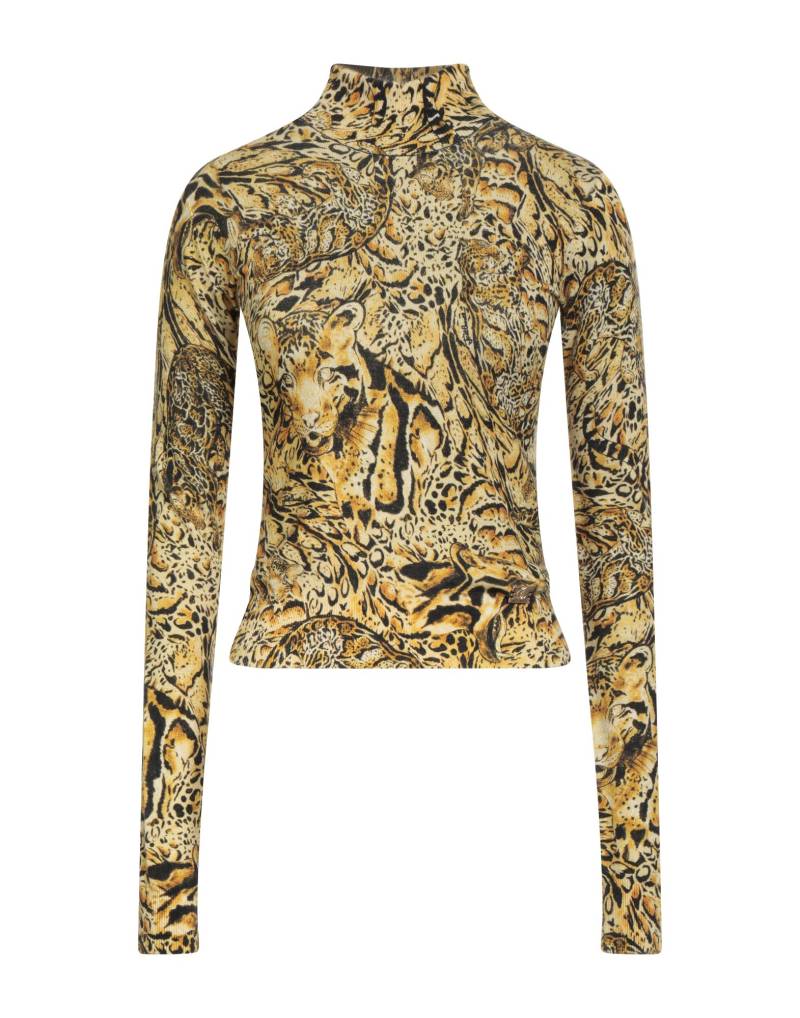 JUST CAVALLI Rollkragenpullover Damen Gelb von JUST CAVALLI