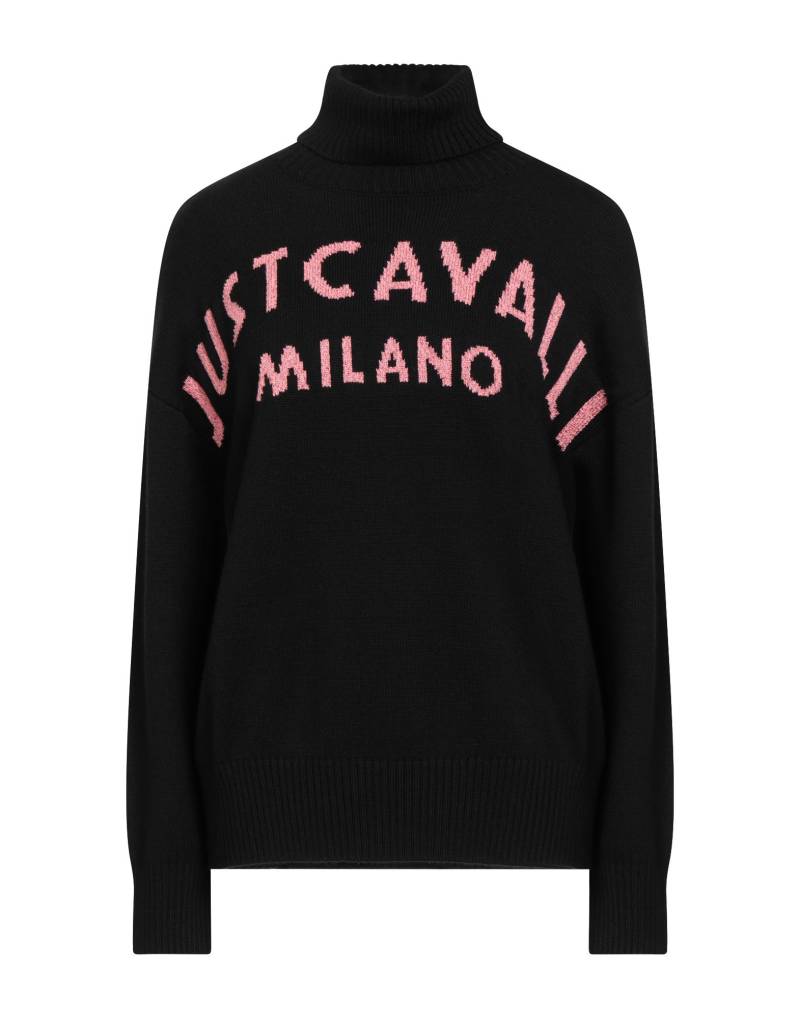 JUST CAVALLI Rollkragenpullover Damen Schwarz von JUST CAVALLI