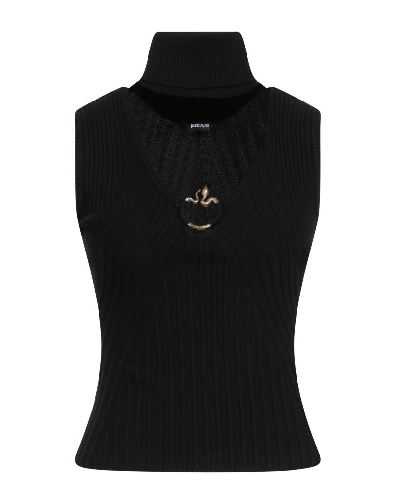 JUST CAVALLI Rollkragenpullover Damen Schwarz von JUST CAVALLI
