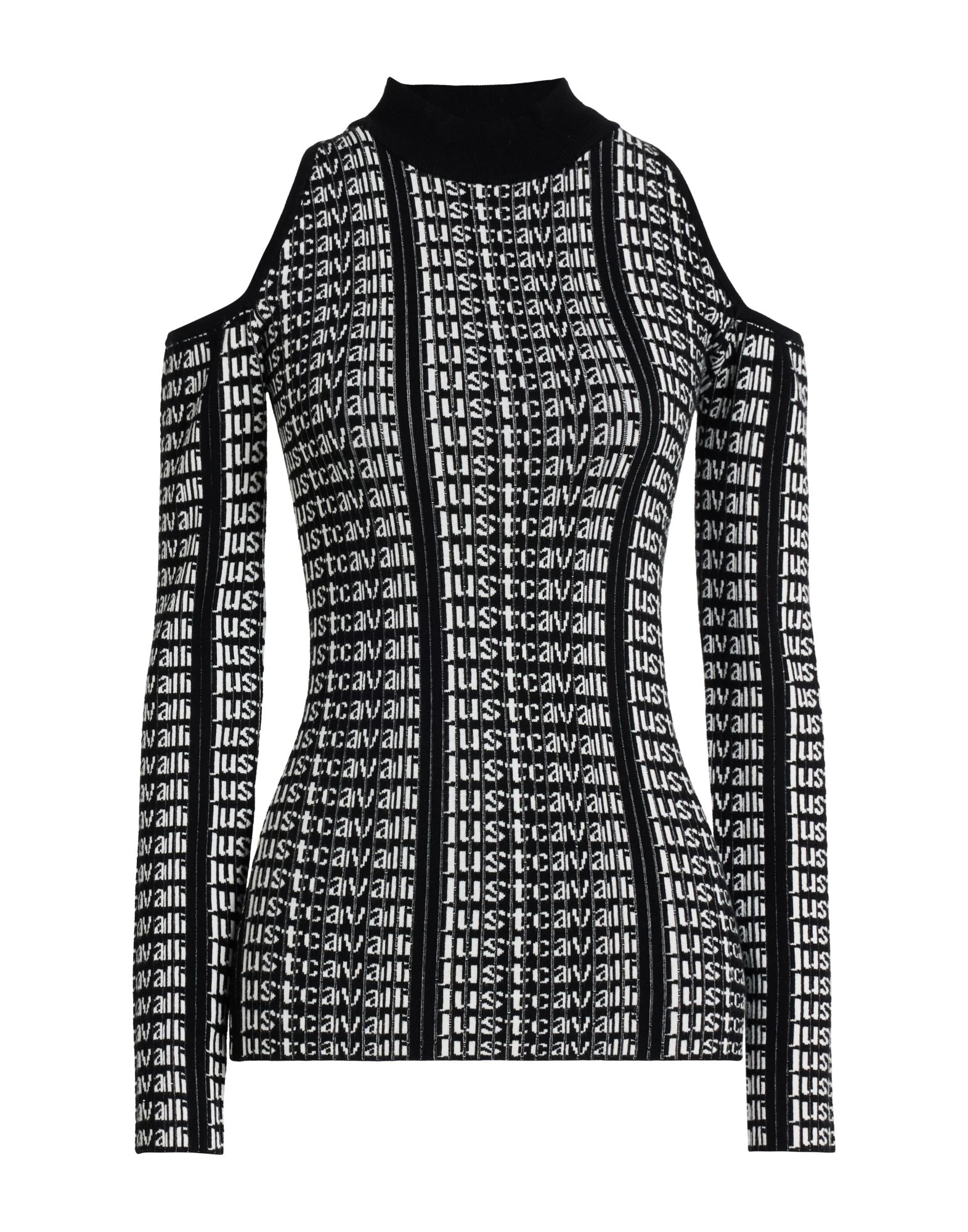 JUST CAVALLI Rollkragenpullover Damen Schwarz JUST CAVALLI Rollkragenpullover Damen Schwarz von JUST CAVALLI