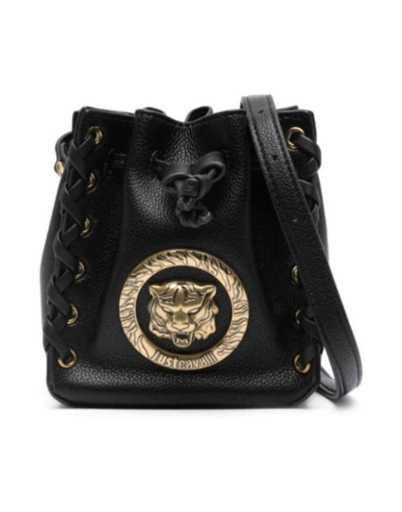 JUST CAVALLI Schultertasche Damen Schwarz von JUST CAVALLI