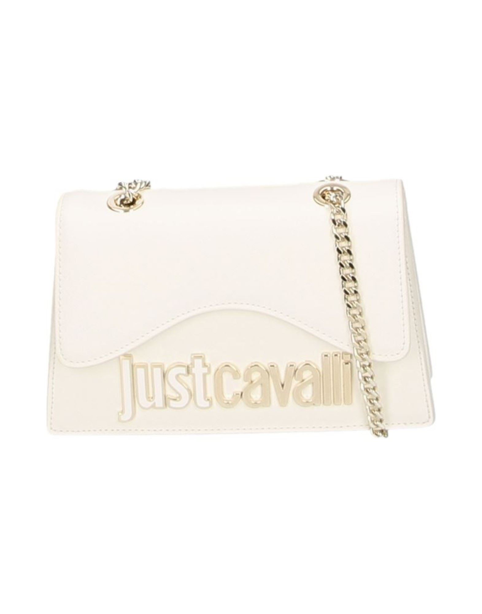 JUST CAVALLI Schultertasche Damen Weiß von JUST CAVALLI