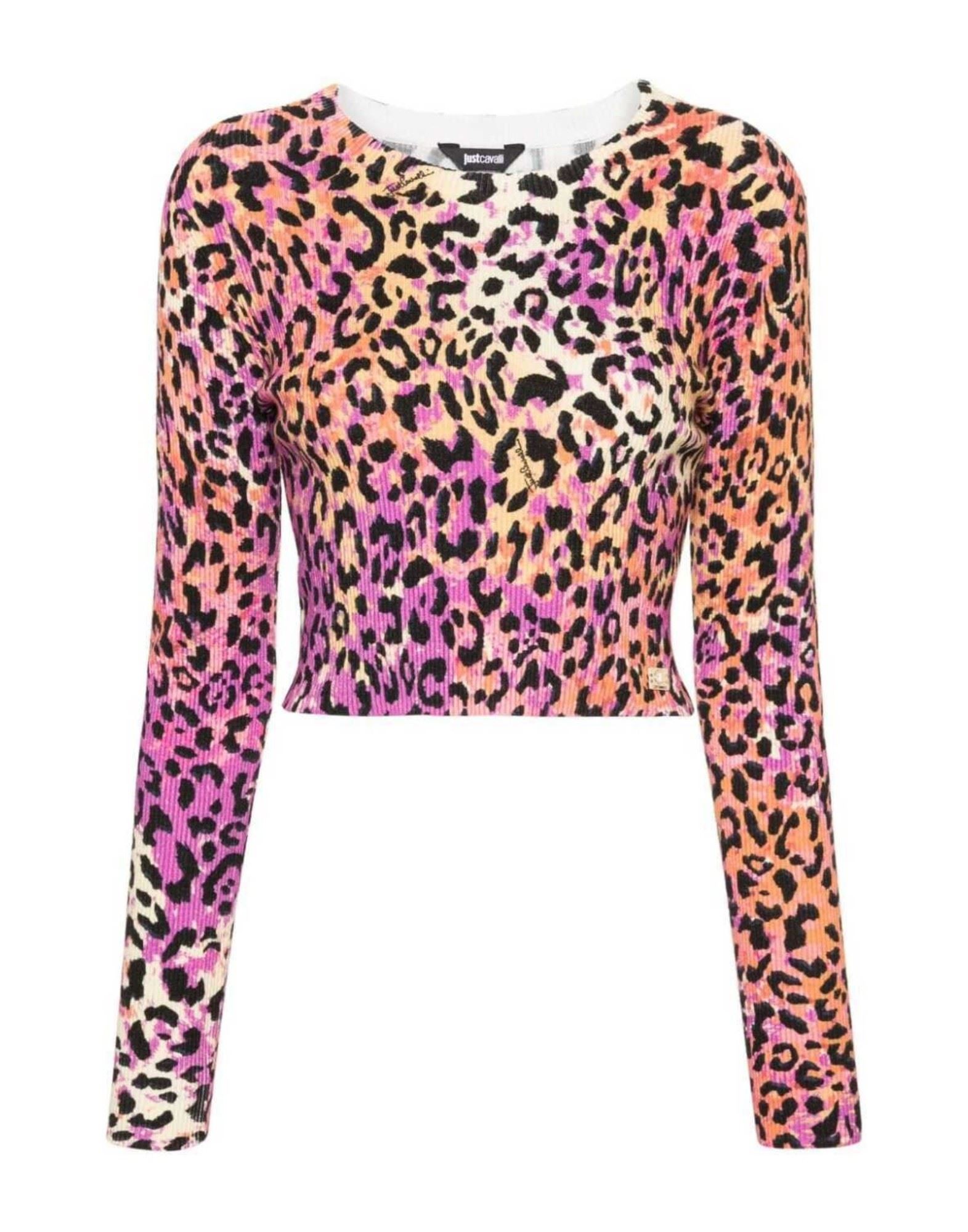 JUST CAVALLI Sweatshirt Damen Fuchsia von JUST CAVALLI