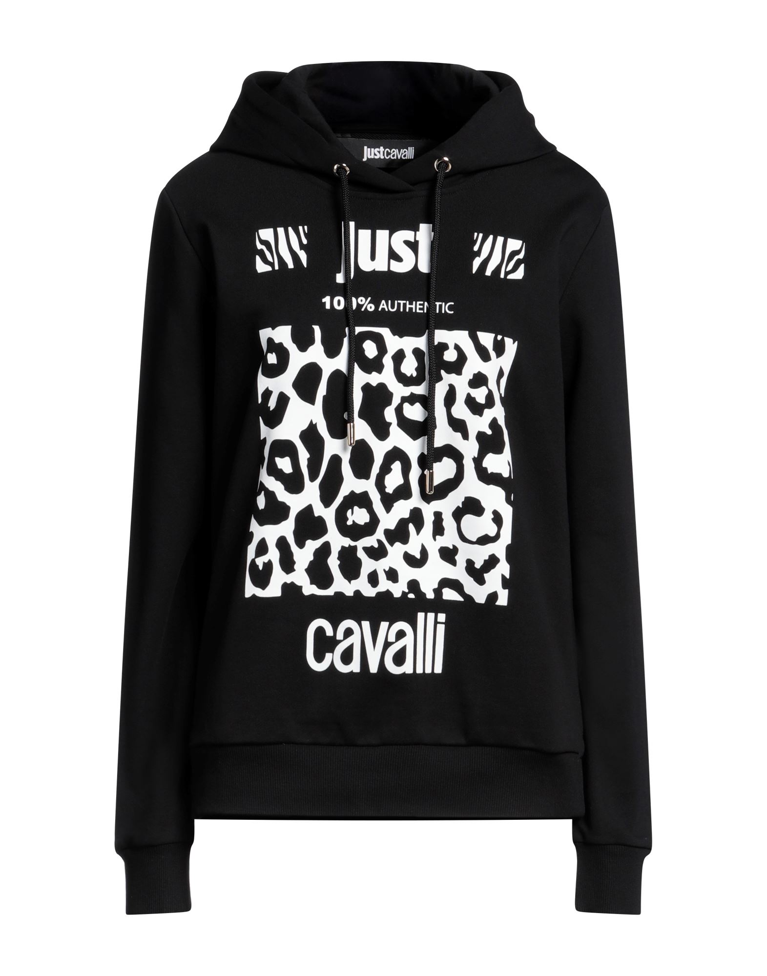 JUST CAVALLI Sweatshirt Damen Schwarz von JUST CAVALLI