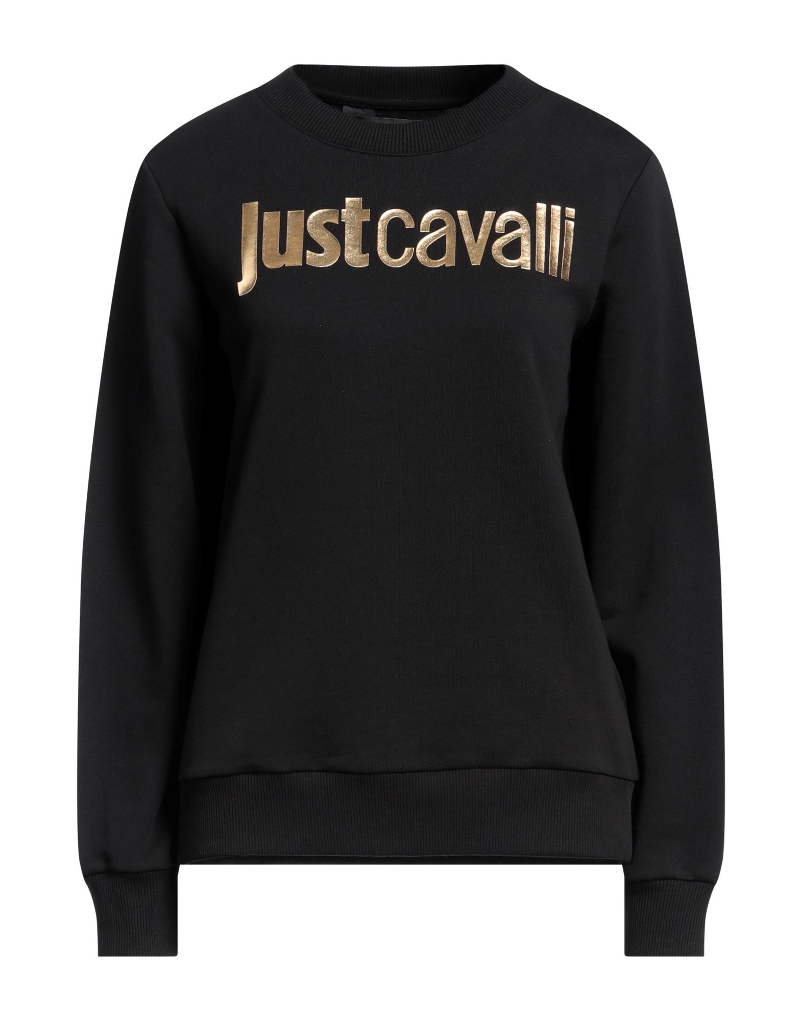 JUST CAVALLI Sweatshirt Damen Schwarz von JUST CAVALLI