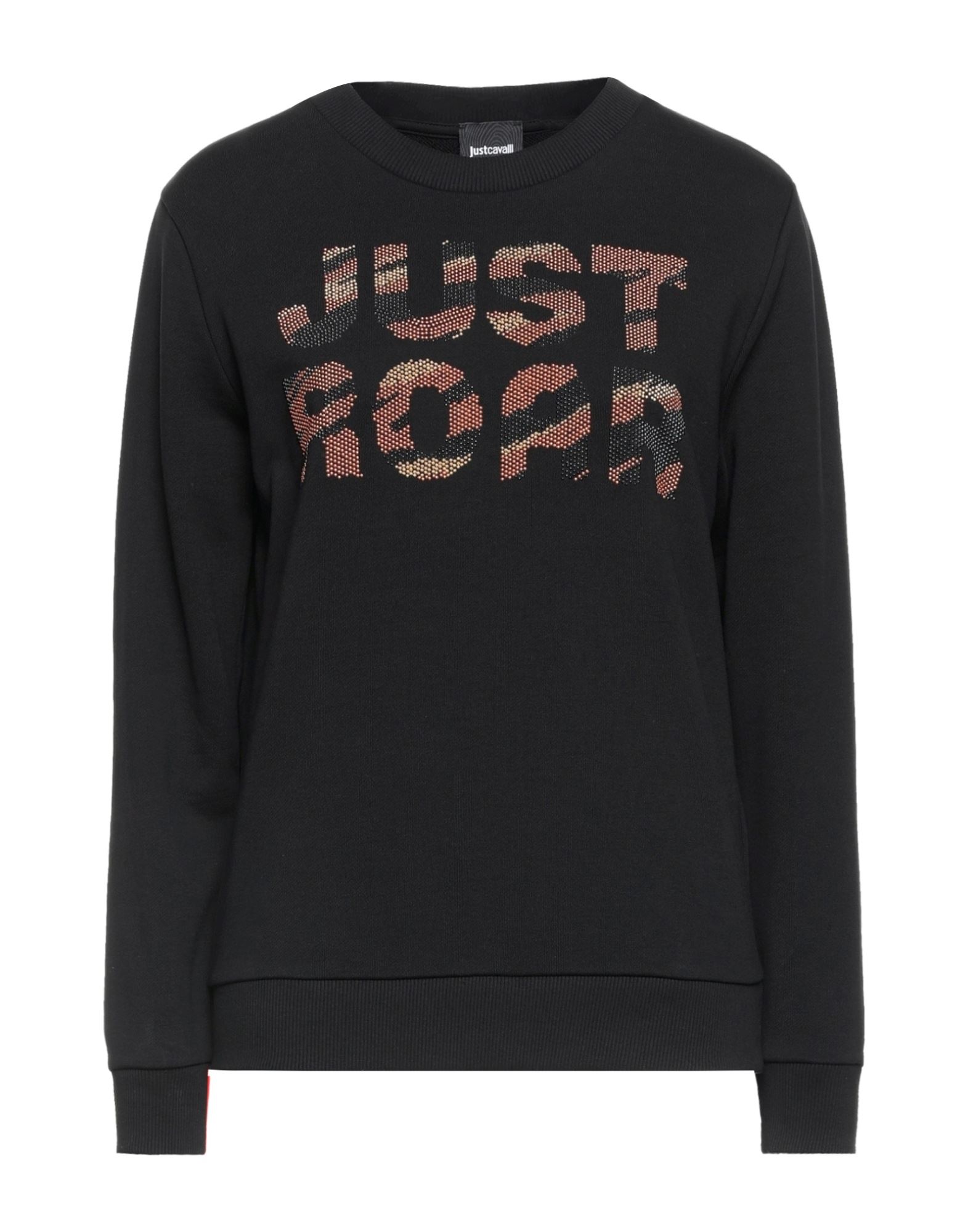 JUST CAVALLI Sweatshirt Damen Schwarz von JUST CAVALLI