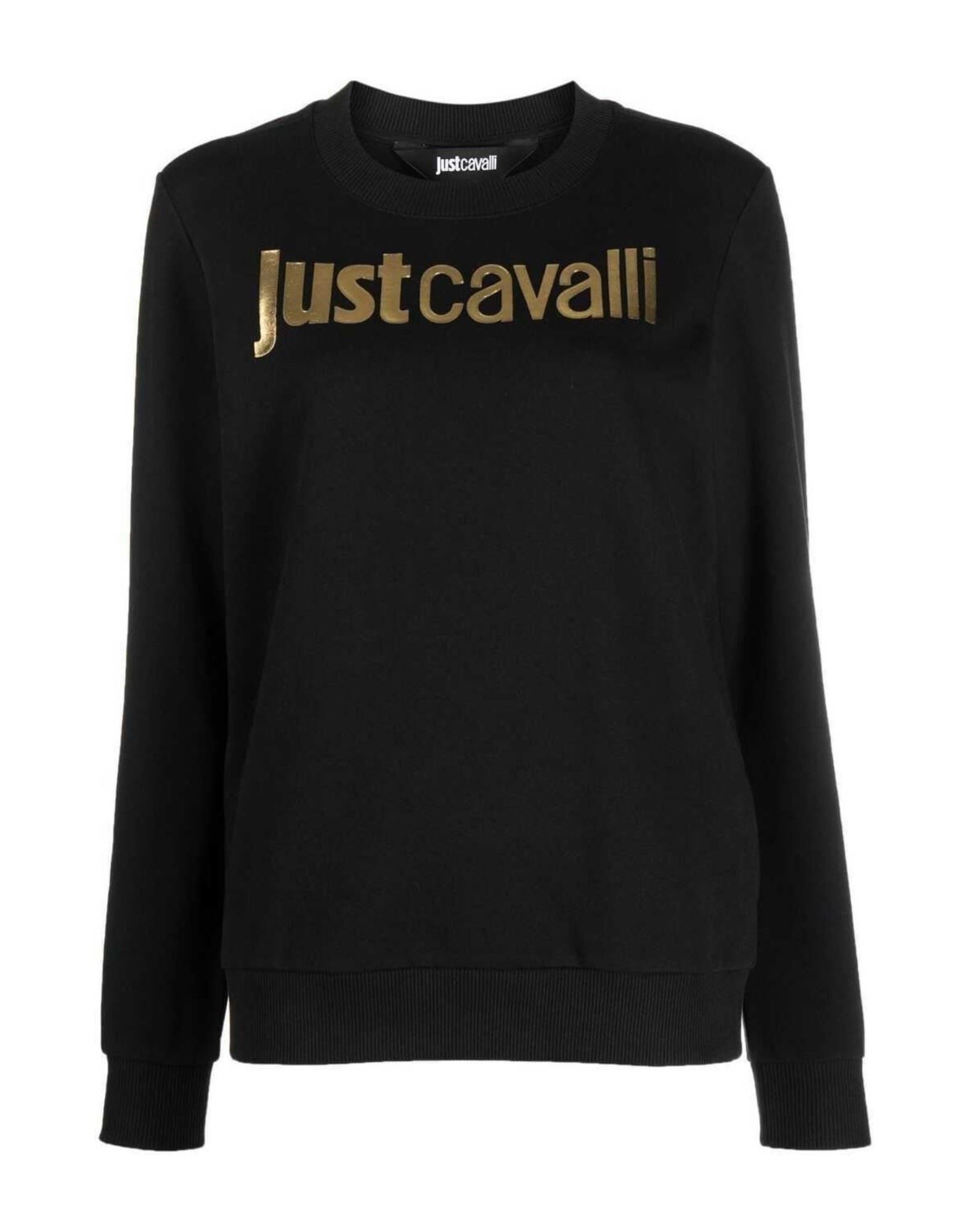 JUST CAVALLI Sweatshirt Damen Schwarz von JUST CAVALLI