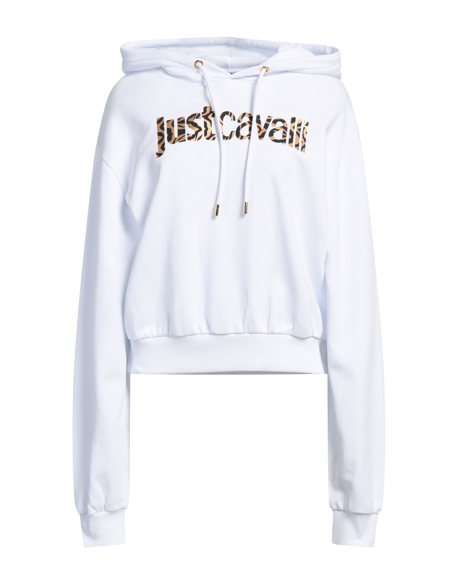 JUST CAVALLI Sweatshirt Damen Weiß von JUST CAVALLI