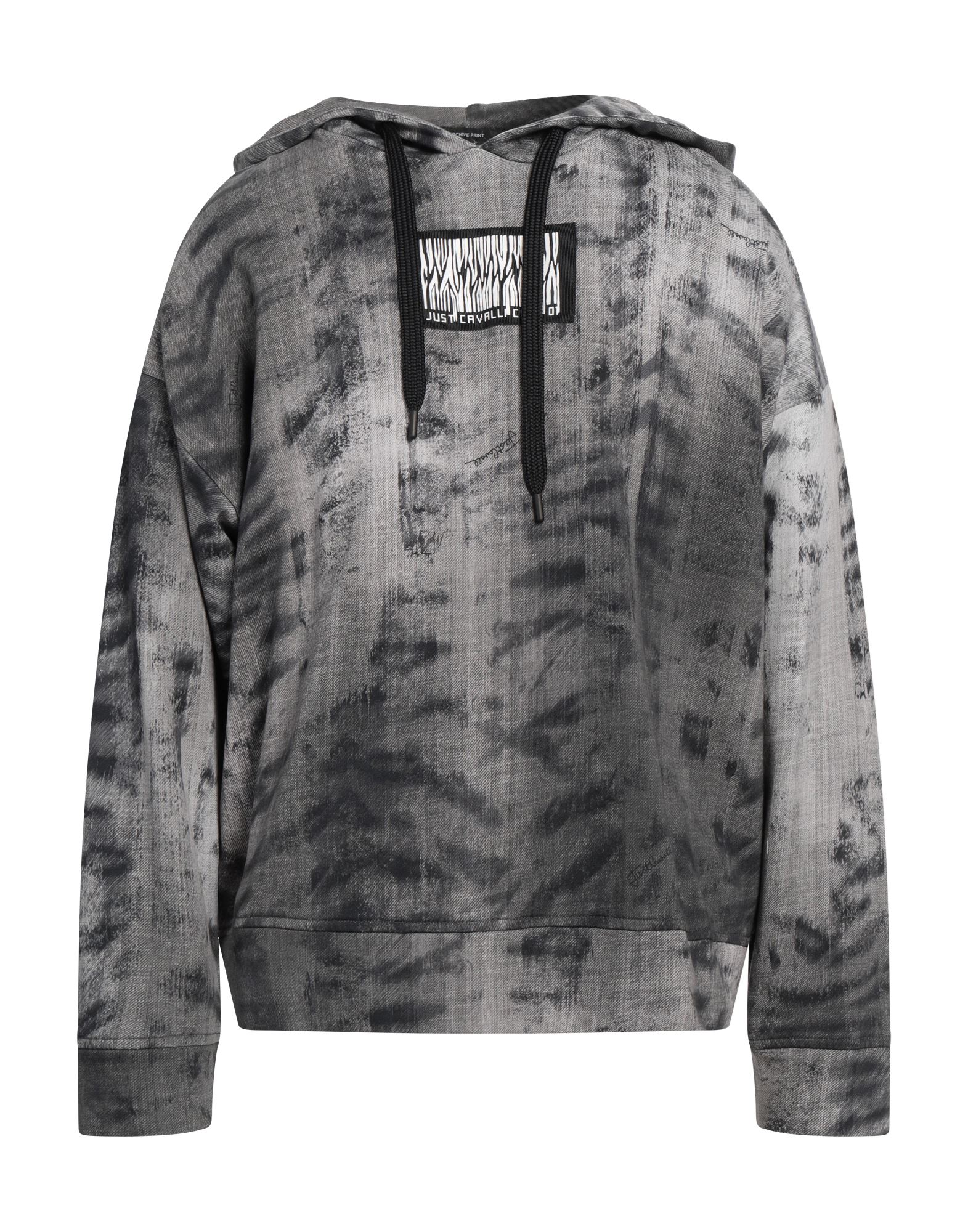 JUST CAVALLI Sweatshirt Herren Granitgrau von JUST CAVALLI