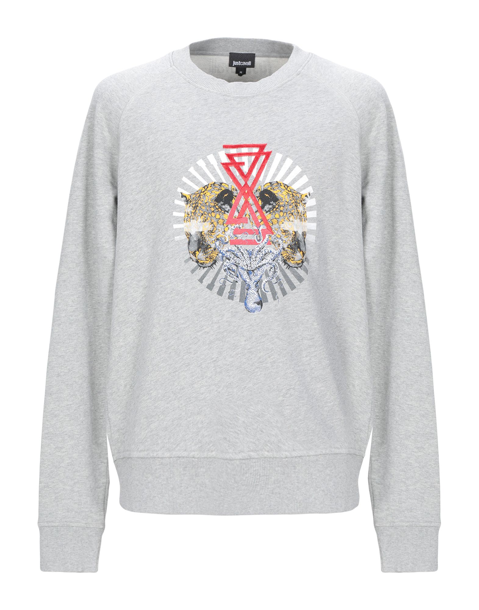 JUST CAVALLI Sweatshirt Herren Grau von JUST CAVALLI