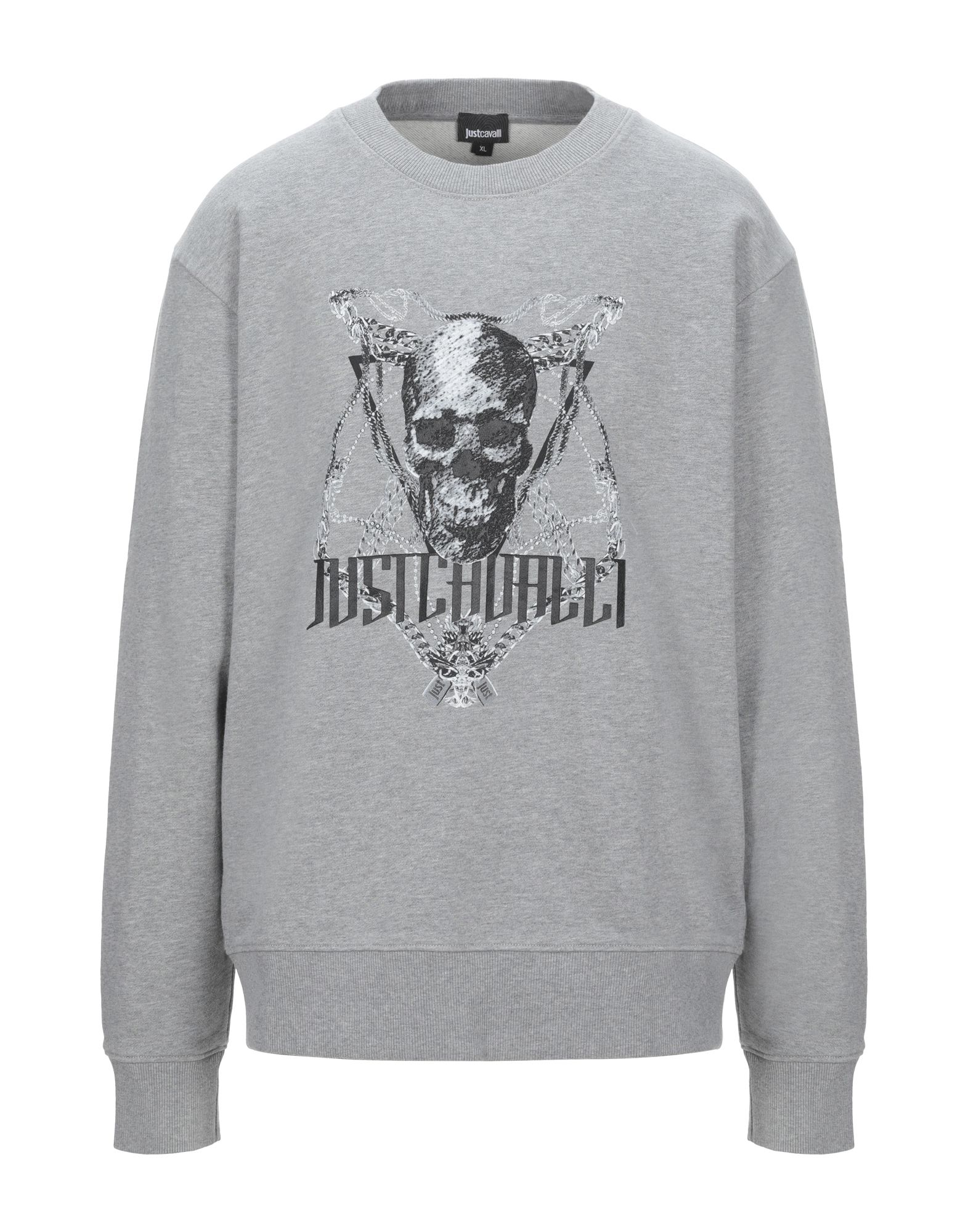 JUST CAVALLI Sweatshirt Herren Grau von JUST CAVALLI