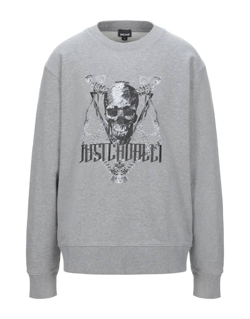 JUST CAVALLI Sweatshirt Herren Grau von JUST CAVALLI