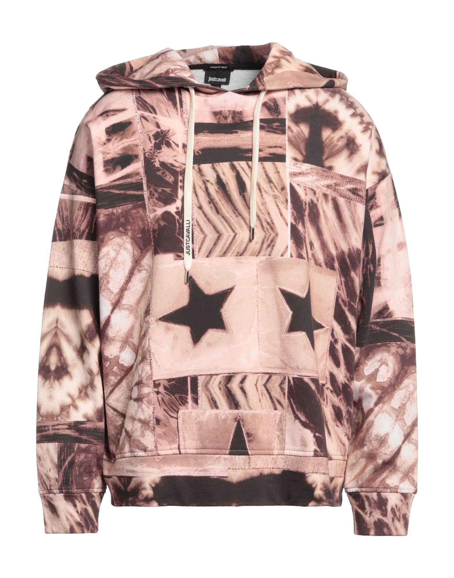 JUST CAVALLI Sweatshirt Herren Hellbraun von JUST CAVALLI