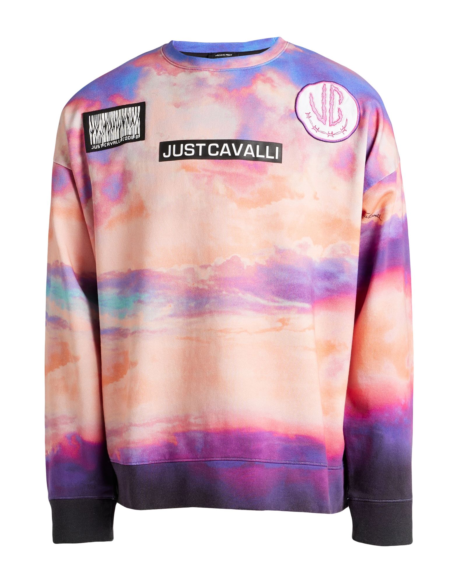 JUST CAVALLI Sweatshirt Herren Lachs von JUST CAVALLI