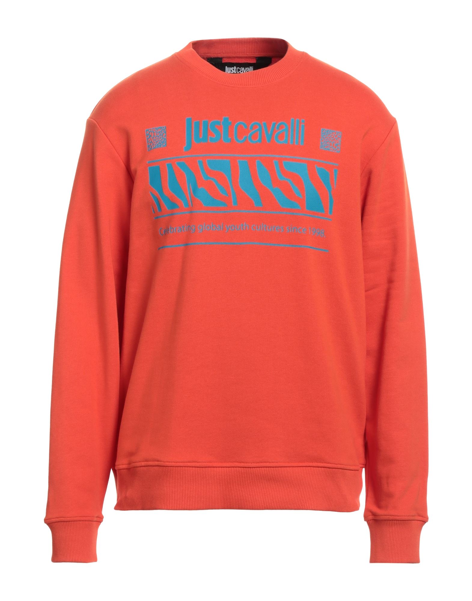 JUST CAVALLI Sweatshirt Herren Orange von JUST CAVALLI