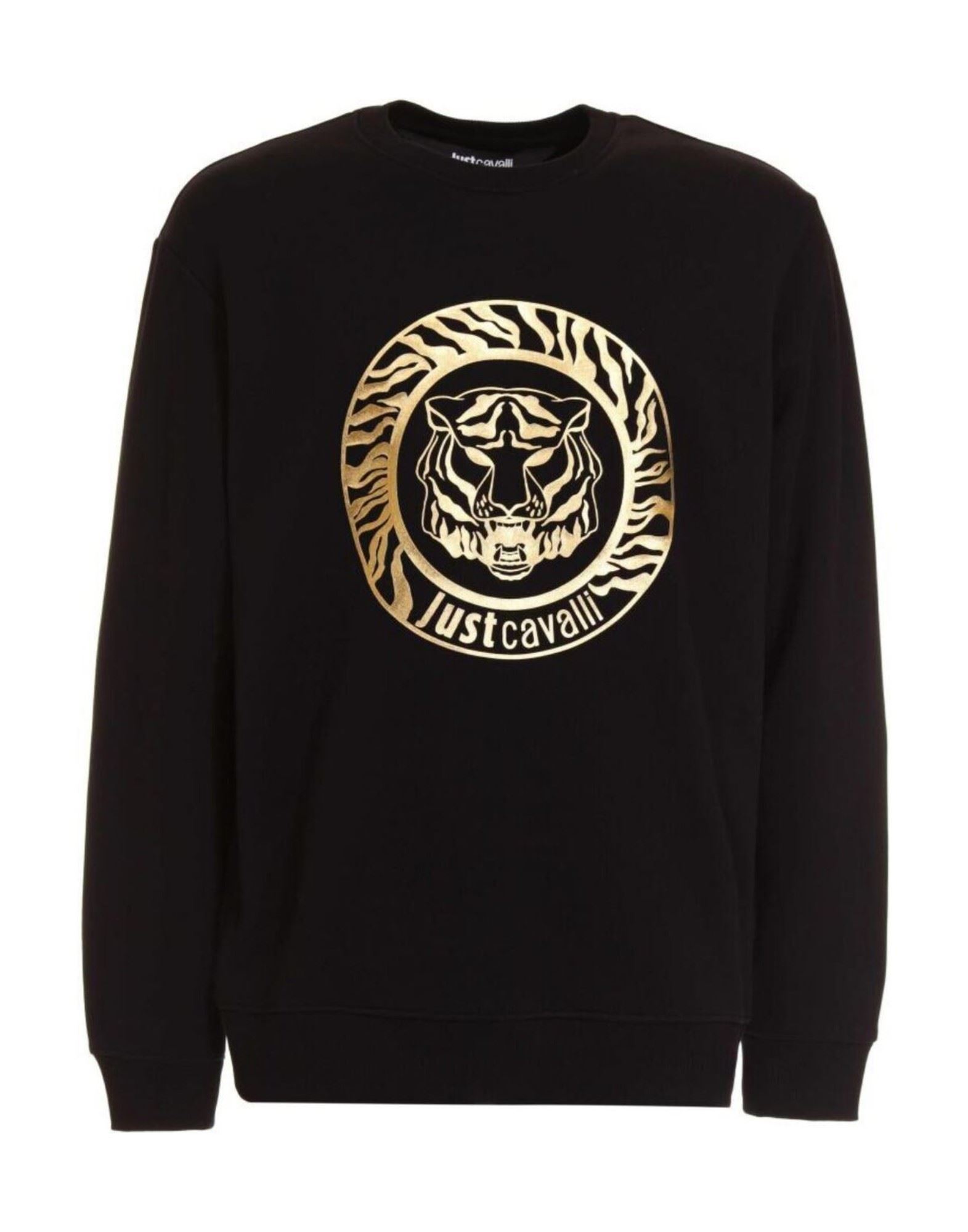 JUST CAVALLI Sweatshirt Herren Schwarz von JUST CAVALLI